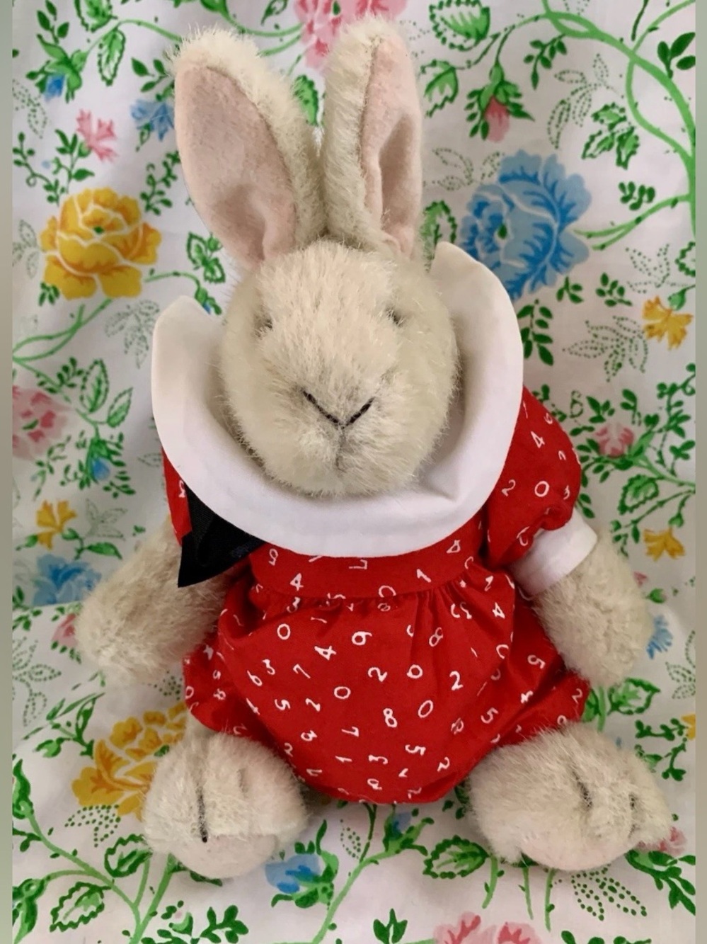 Vintage Hoppy Vanderhare North American Bear Company Muffy Back To School Dress